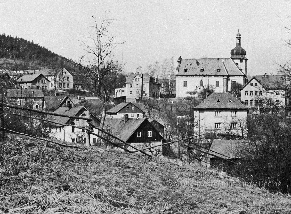 Děčín – Krásný Studenec, kostel archanděla Michaela