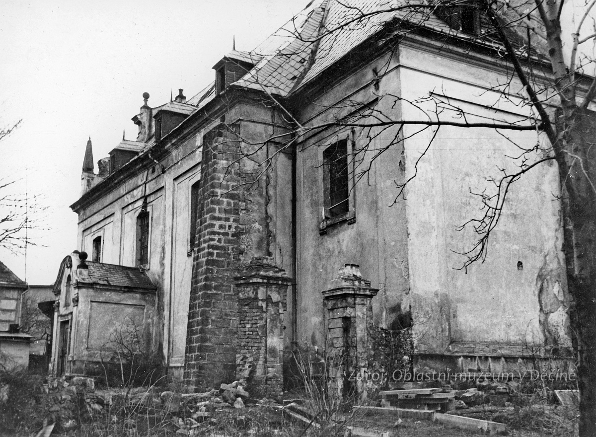 Děčín – Krásný Studenec, kostel archanděla Michaela