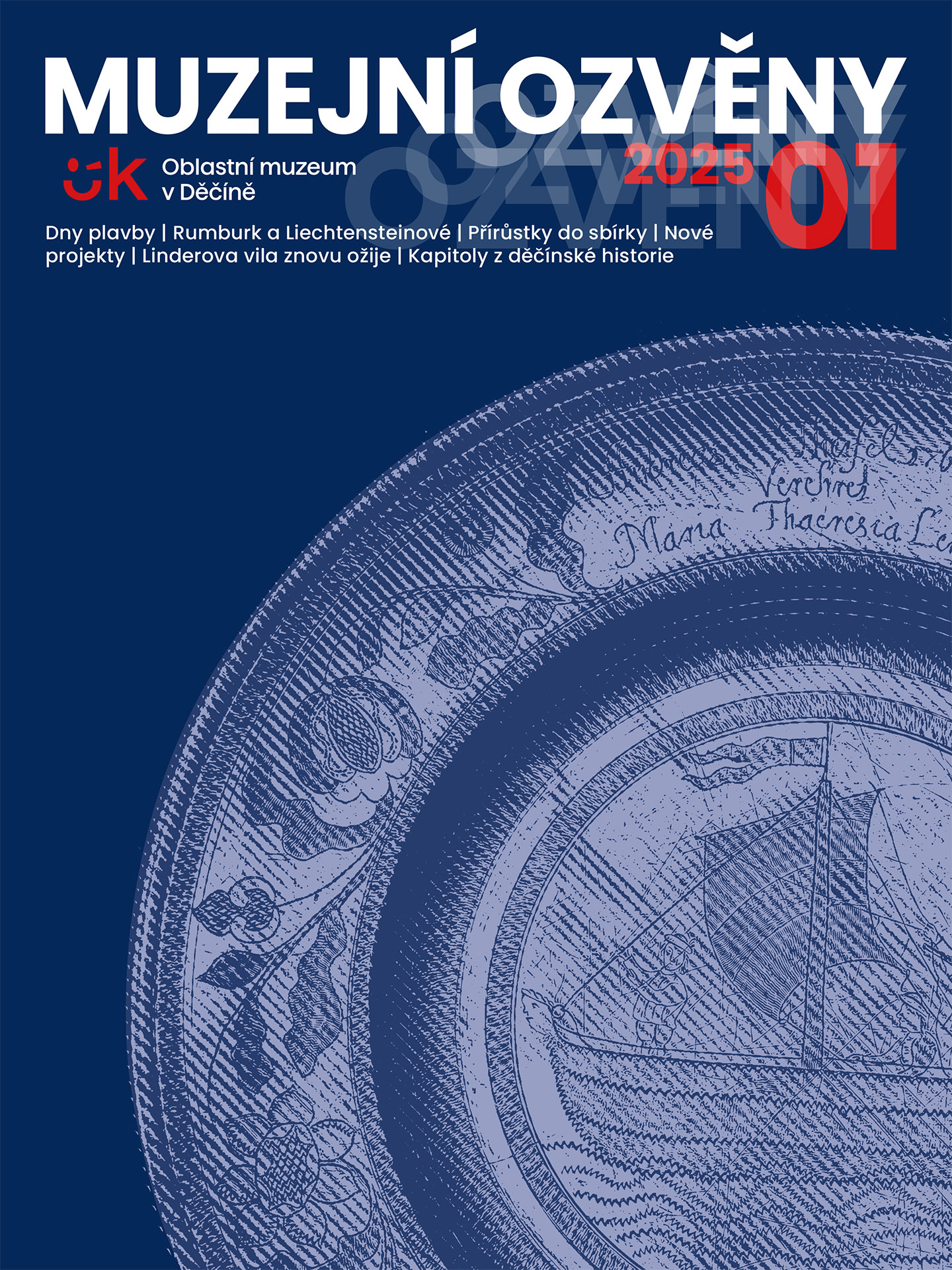 Muzejní ozvěny 1/2025 - přední strana (obálka)