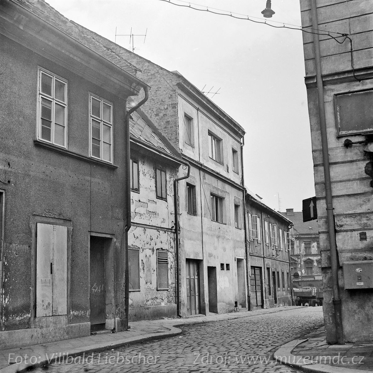 Bourání původní Hrnčířské ulice, Děčín