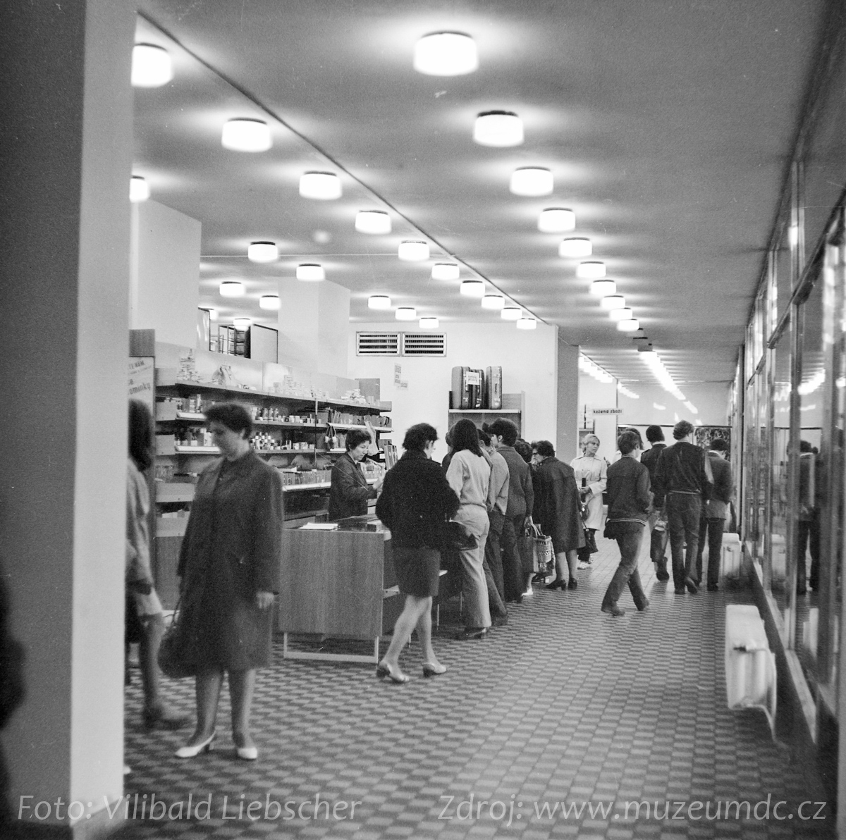 Téma Prodejny v Děčíně, 70. a 80. léta