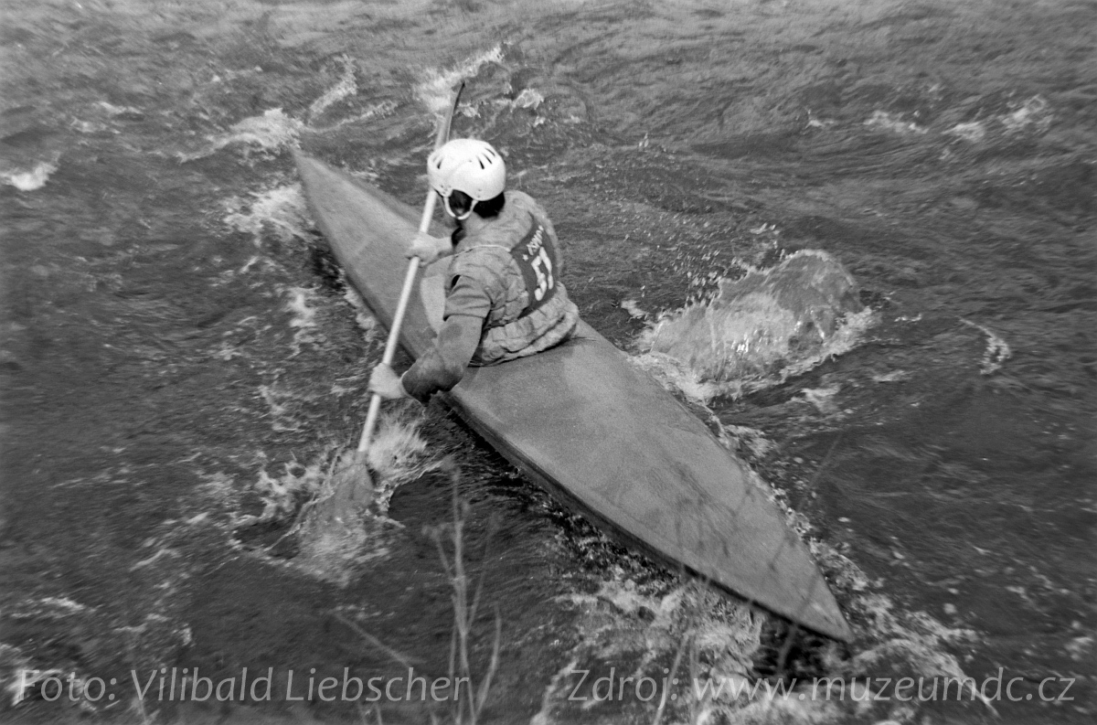 Vodní slalom na Ploučnici, Děčín III - Staré Město, 70. léta 20. století