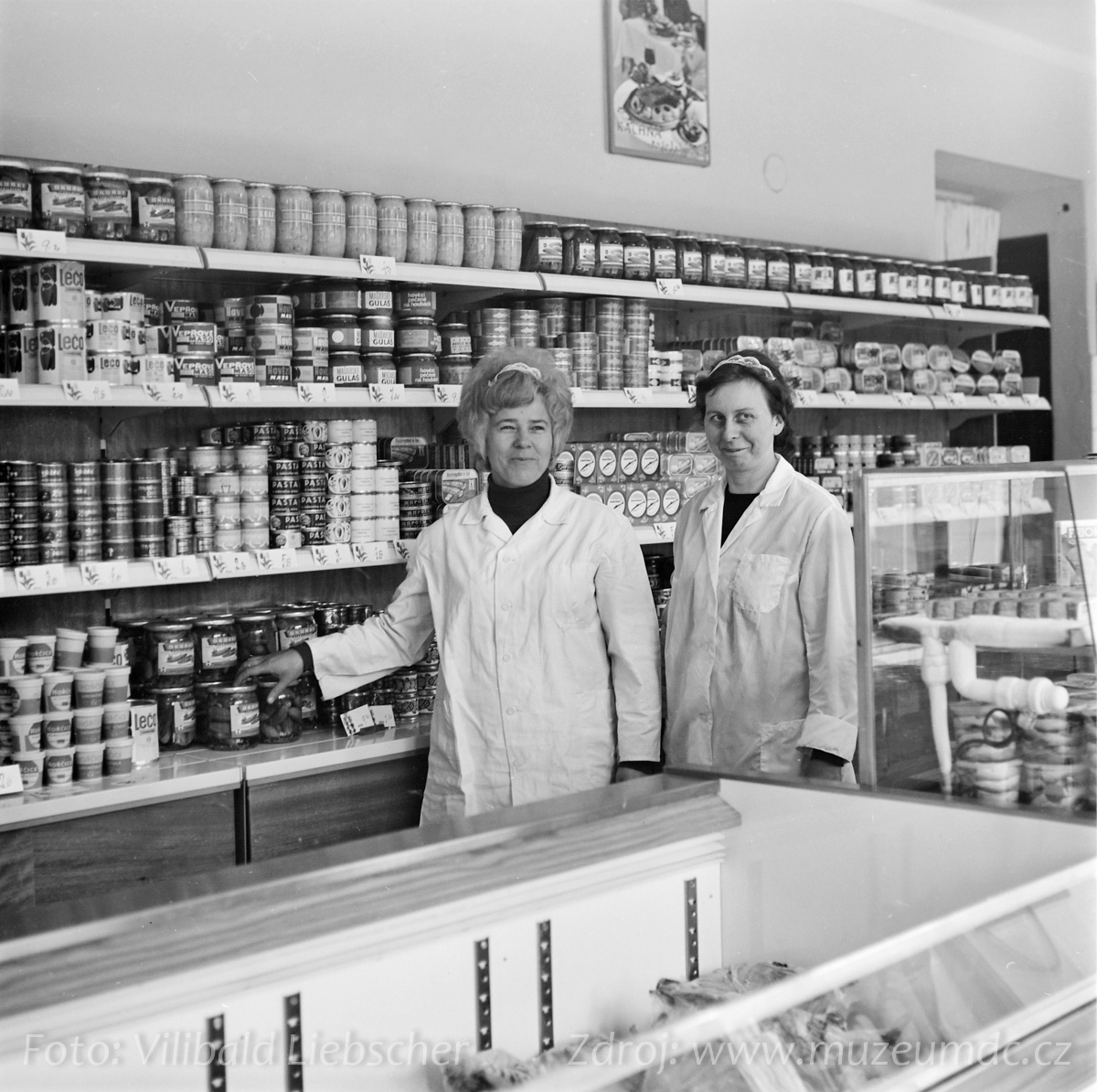 Téma Prodejny v Děčíně, 70. a 80. léta