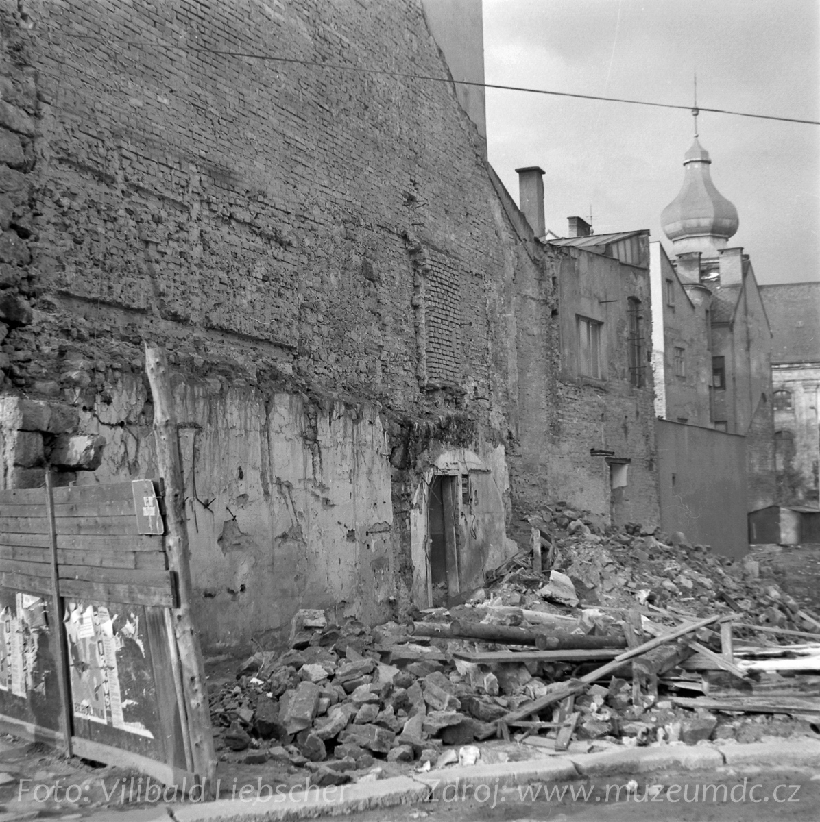 Bourání původní Hrnčířské ulice, Děčín