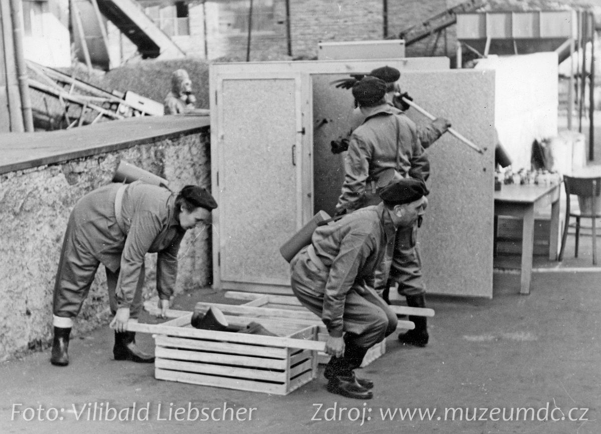 Cvičení civilní obrany v Děčíně