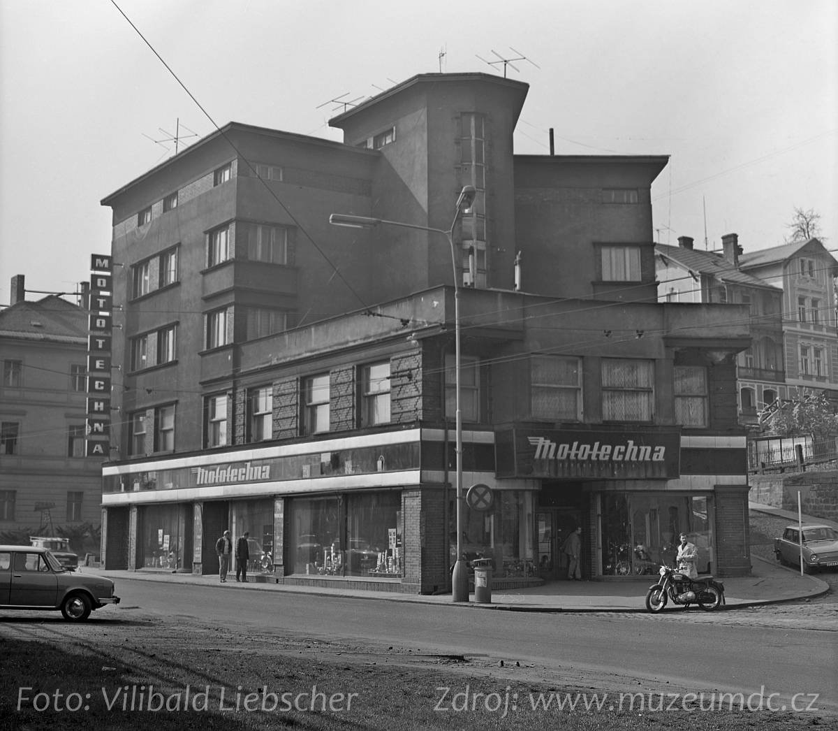 Téma Prodejny v Děčíně, 70. a 80. léta