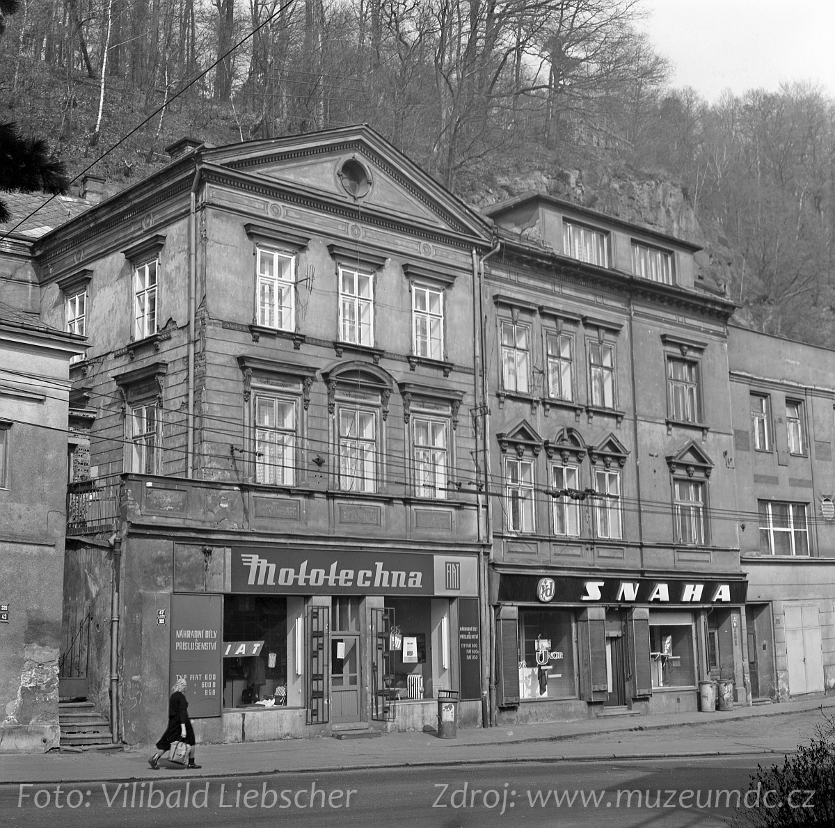 Téma Prodejny v Děčíně, 70. a 80. léta