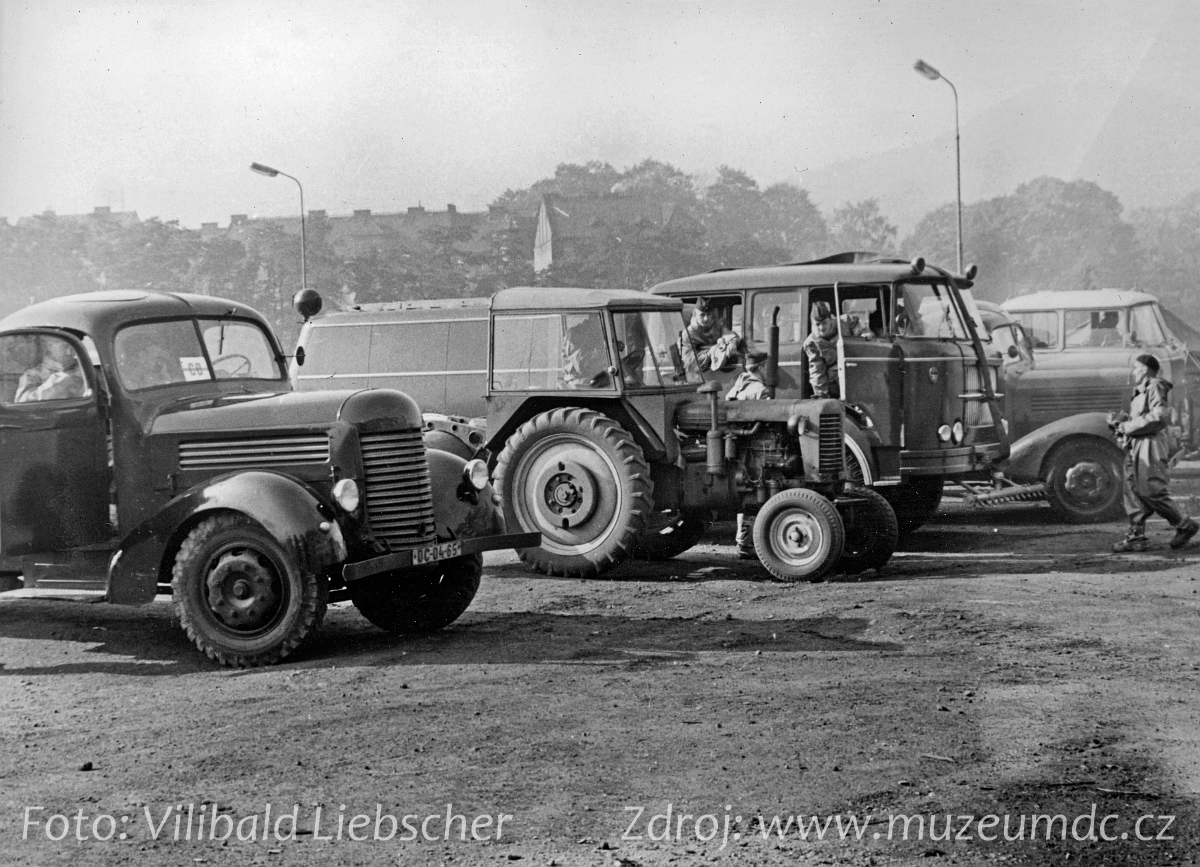 Cvičení civilní obrany v Děčíně