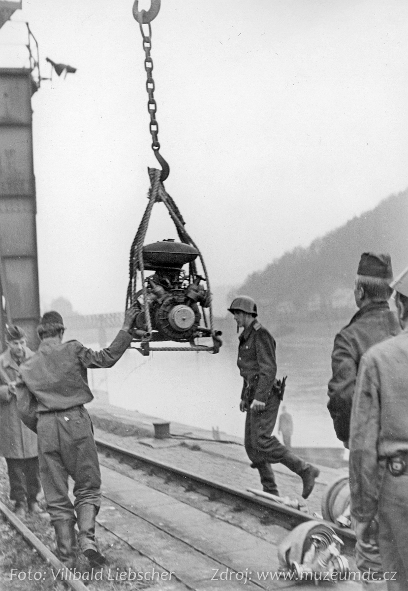 Cvičení civilní obrany v Děčíně