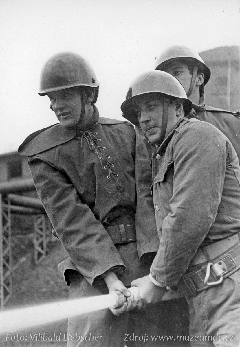 Cvičení civilní obrany v Děčíně