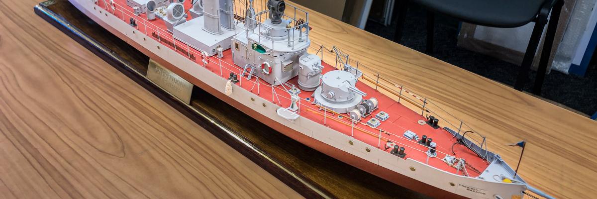 Celkový pohled na hlídkovou loď