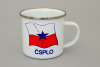 plechový hrnek s logem ČSPLO