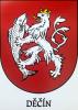 Znak města Děčína - samolepka