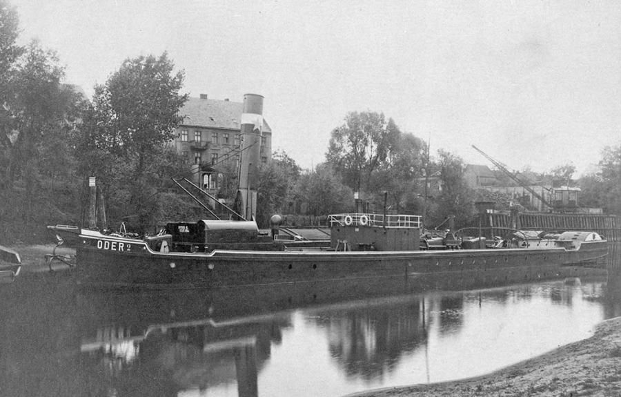 Zadokolesový parník Oder 2 ČPSO ve 20. letech.